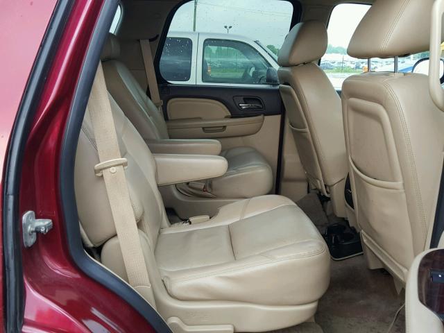 1GKUKEEF0AR240611 - 2010 GMC YUKON DENA RED photo 6