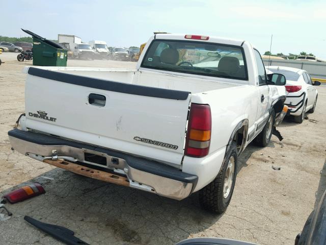 1GCEC24R3YZ365488 - 2000 CHEVROLET CHEYENNE WHITE photo 4