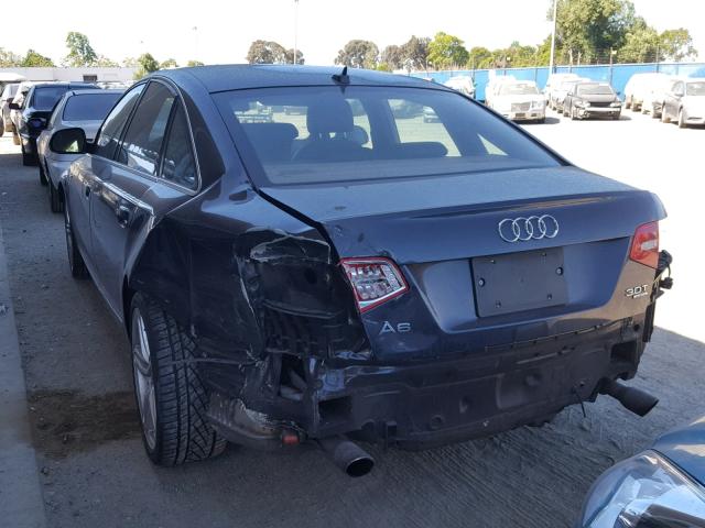 WAUKGAFB8BN021135 - 2011 AUDI A6 PRESTIG GRAY photo 3