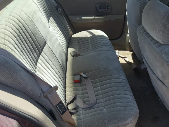 2G1WL52M5X9178445 - 1999 CHEVROLET LUMINA BAS მუქწითელი ფოტო 6