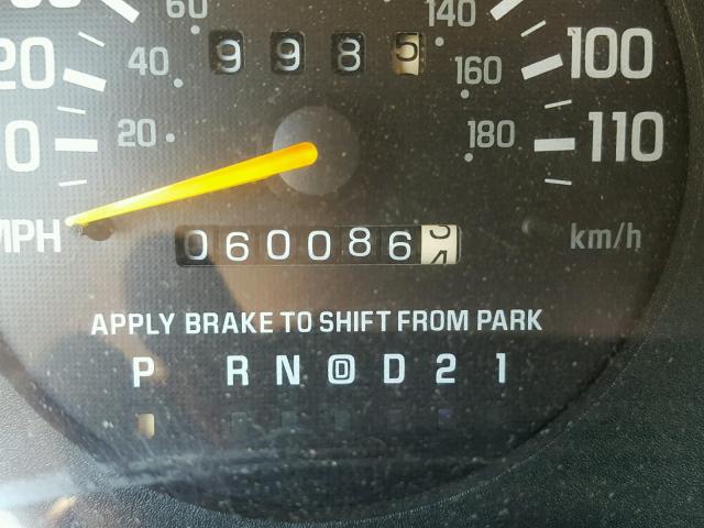 2G1WL52M5X9178445 - 1999 CHEVROLET LUMINA BAS მუქწითელი ფოტო 8