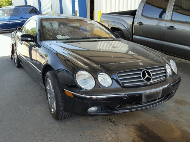 WDBPJ75J1YA003502 - 2000 MERCEDES-BENZ CL 500 BLACK photo 1