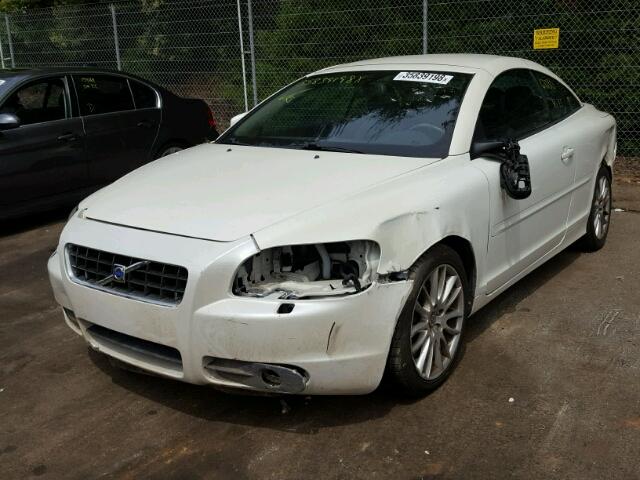 YV1MC67268J050579 - 2008 VOLVO C70 T5 WHITE photo 2