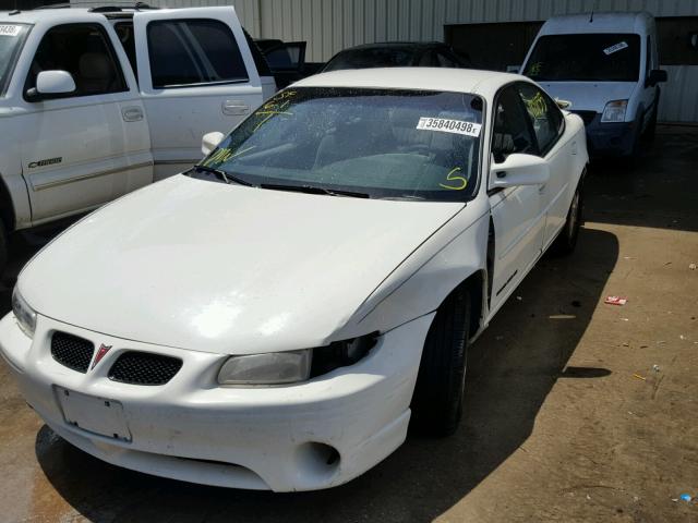1G2WK52J23F106883 - 2003 PONTIAC GRAND PRIX WHITE photo 2