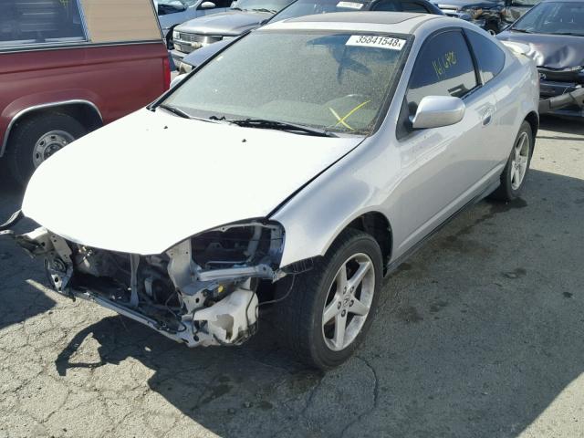 JH4DC53824S015034 - 2004 ACURA RSX SILVER photo 2