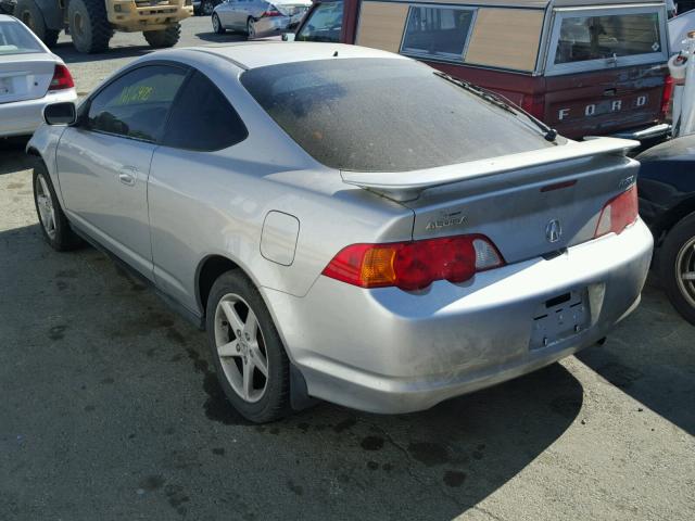JH4DC53824S015034 - 2004 ACURA RSX SILVER photo 3