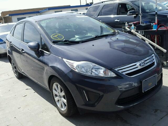 3FADP4BJ4DM185088 - 2013 FORD FIESTA SE GRAY photo 1