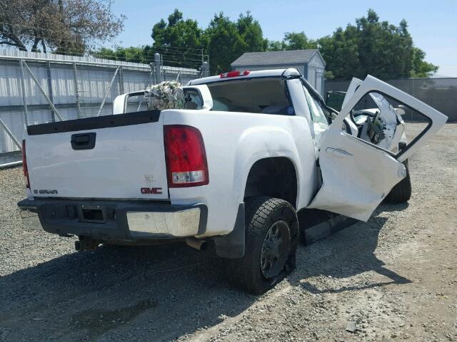 3GTRKWE3XAG136933 - 2010 GMC SIERRA WHITE photo 4