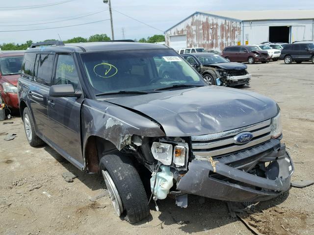 2FMDK51C39BA08716 - 2009 FORD FLEX SE SILVER photo 1