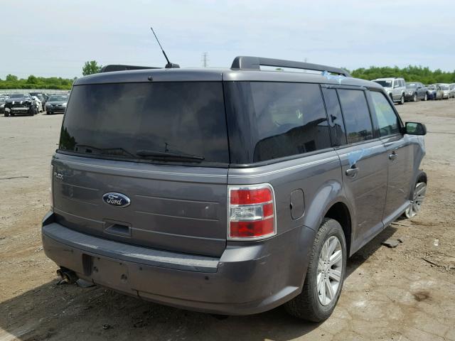 2FMDK51C39BA08716 - 2009 FORD FLEX SE SILVER photo 4