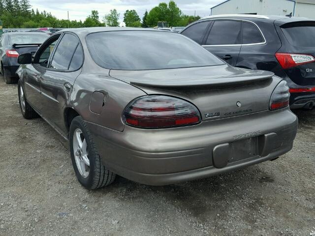 1G2WK52JX2F285589 - 2002 PONTIAC GRAND PRIX BROWN photo 3