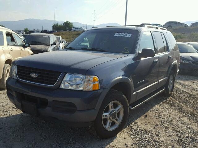 1FMZU73E92ZB06663 - 2002 FORD EXPLORER X BLUE photo 2