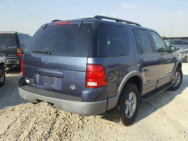 1FMZU73E92ZB06663 - 2002 FORD EXPLORER X BLUE photo 4