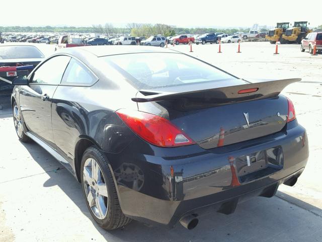 1G2ZM177284222827 - 2008 PONTIAC G6 GXP BLACK photo 3