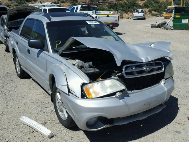 4S4BT62C467101418 - 2006 SUBARU BAJA SPORT SILVER photo 1