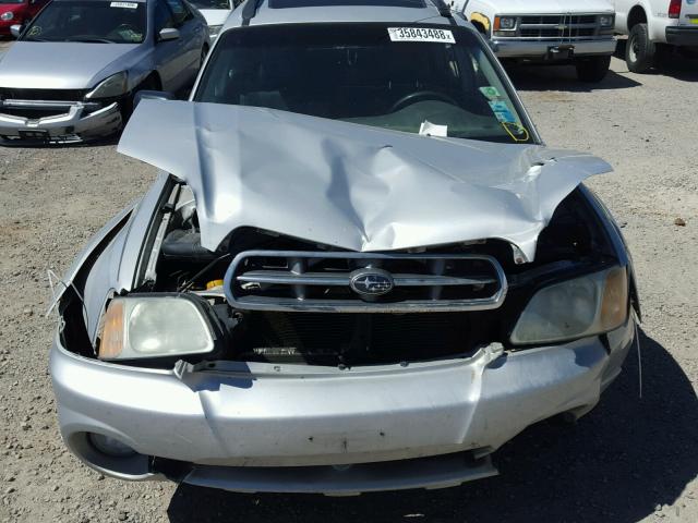 4S4BT62C467101418 - 2006 SUBARU BAJA SPORT SILVER photo 7