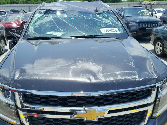 1GNSCAKC0GR313656 - 2016 CHEVROLET TAHOE C150 GRAY photo 7