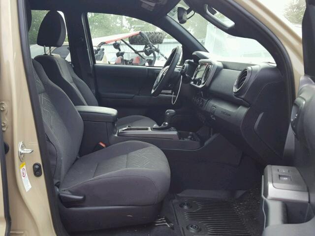 3TMCZ5AN7JM122055 - 2018 TOYOTA TACOMA DOU თაფლისფერი ფოტო 5