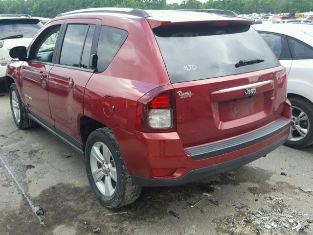 1C4NJCBB4FD361462 - 2015 JEEP COMPASS SP BURGUNDY photo 3