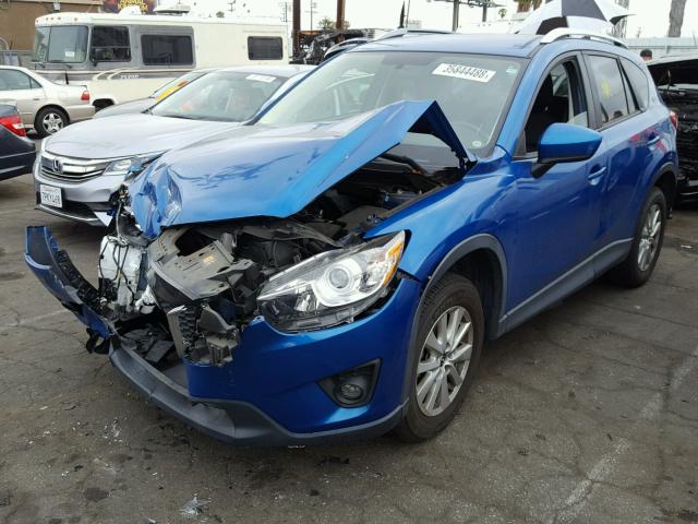 JM3KE2CE9D0152997 - 2013 MAZDA CX-5 TOURI BLUE photo 2