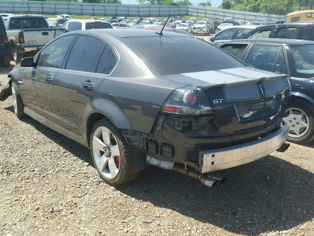 6G2EC57Y49L212165 - 2009 PONTIAC G8 GT GRAY photo 3