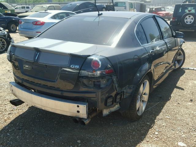 6G2EC57Y49L212165 - 2009 PONTIAC G8 GT GRAY photo 4