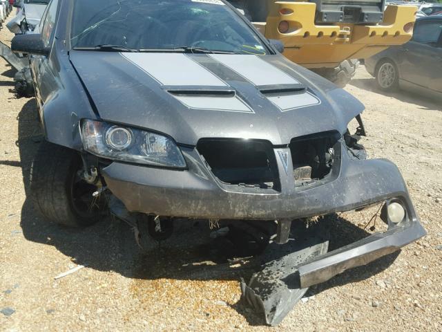 6G2EC57Y49L212165 - 2009 PONTIAC G8 GT GRAY photo 9