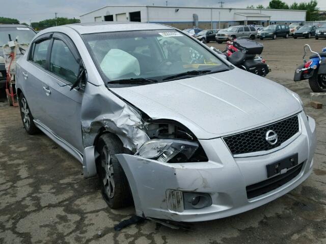 3N1AB6AP5CL729196 - 2012 NISSAN SENTRA 2.0 GRAY photo 1