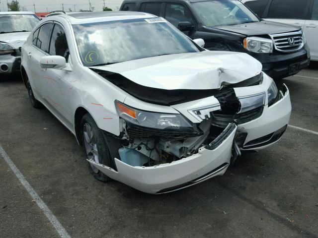 19UUA8F57DA003995 - 2013 ACURA TL TECH WHITE photo 1