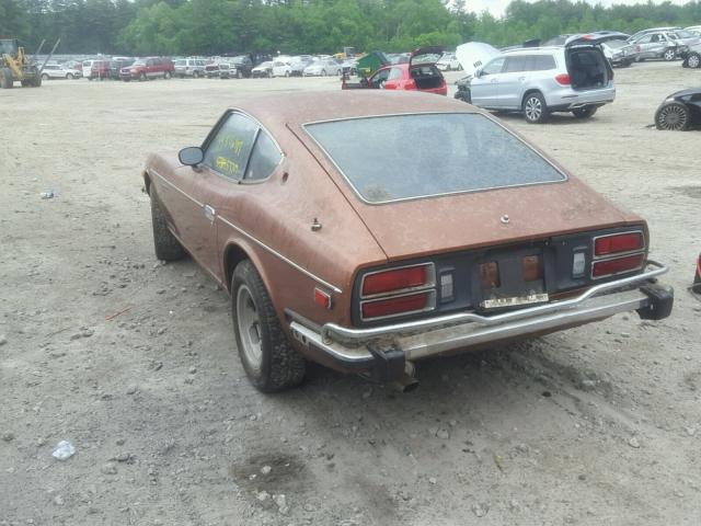 RLS30042946 - 1974 DATSUN 280ZX BROWN photo 3