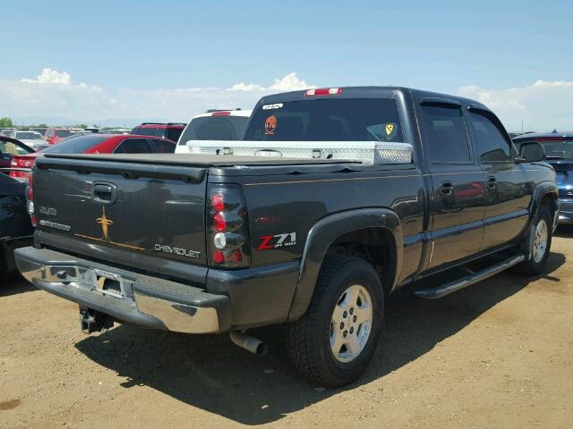 2GCEK13T741332278 - 2004 CHEVROLET SILVERADO CHARCOAL photo 4