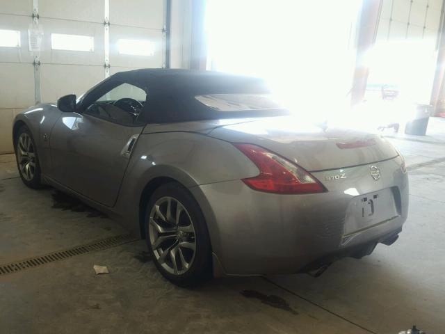 JN1AZ4FH9AM301460 - 2010 NISSAN 370Z GRAY photo 3