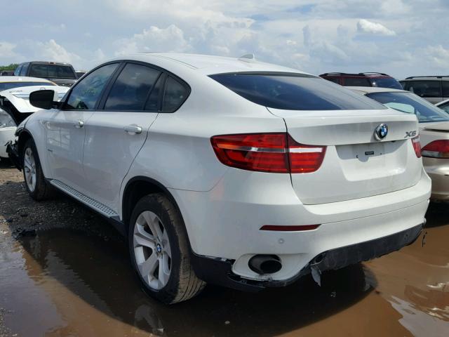 5UXFG2C56DL786575 - 2013 BMW X6 XDRIVE3 WHITE photo 3