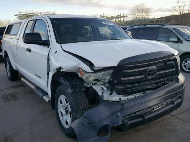 5TFCM5F10AX001172 - 2010 TOYOTA TUNDRA WHITE photo 1