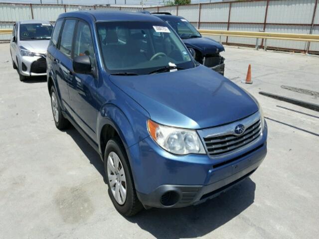 JF2SH61659H738299 - 2009 SUBARU FORESTER 2 BLUE photo 1