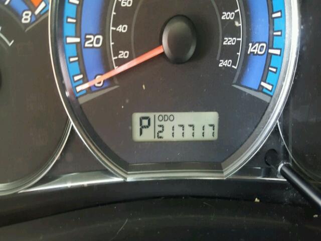 JF2SH61659H738299 - 2009 SUBARU FORESTER 2 BLUE photo 8