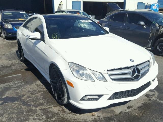 NY71671 - 2011 MERCEDES-BENZ E550 WHITE photo 1