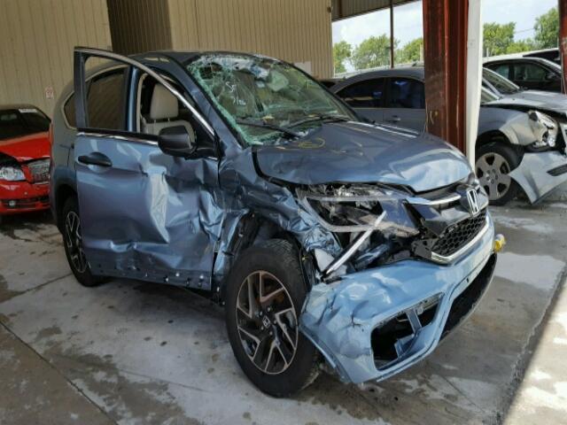 2HKRM3H43GH534305 - 2016 HONDA CR-V SE BLUE photo 1