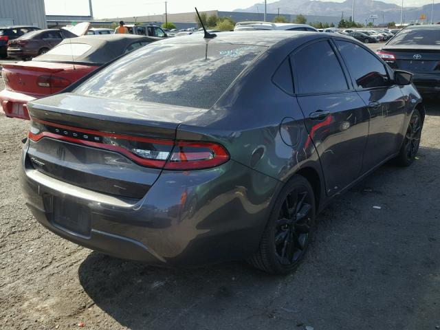 1C3CDFFA6GD820546 - 2016 DODGE DART SXT S CHARCOAL photo 4