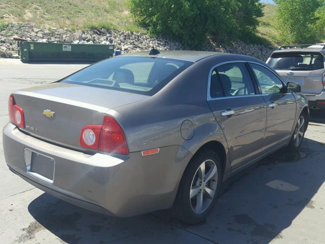 1G1ZC5EU1CF123744 - 2012 CHEVROLET MALIBU 1LT 棕色 照片 4