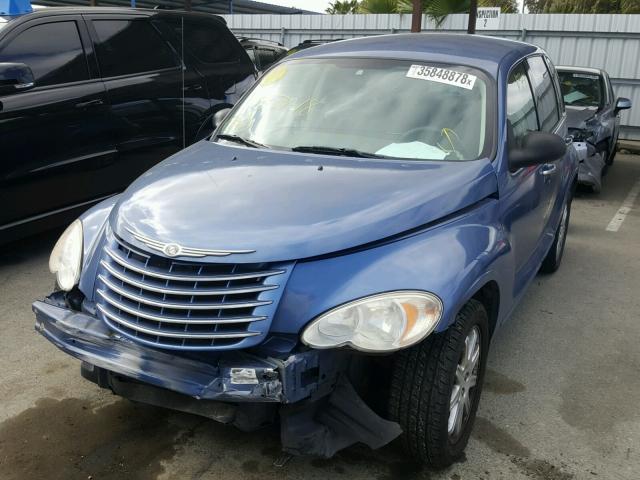 3A4FY48BX7T558204 - 2007 CHRYSLER PT CRUISER BLUE photo 2