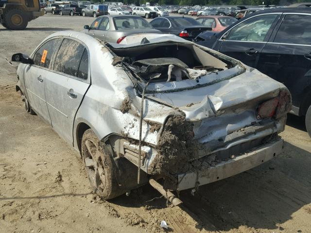 1G1ZC5EU8CF115091 - 2012 CHEVROLET MALIBU 1LT 银色 照片 3