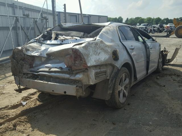 1G1ZC5EU8CF115091 - 2012 CHEVROLET MALIBU 1LT 银色 照片 4