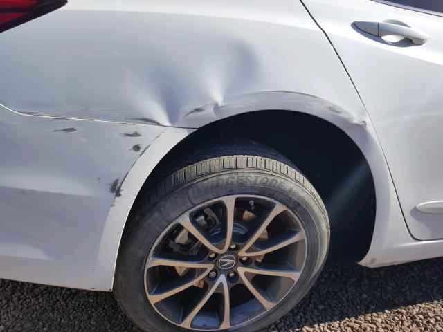 19UUB2F5XFA004491 - 2015 ACURA TLX TECH WHITE photo 10