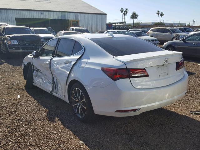 19UUB2F5XFA004491 - 2015 ACURA TLX TECH WHITE photo 3