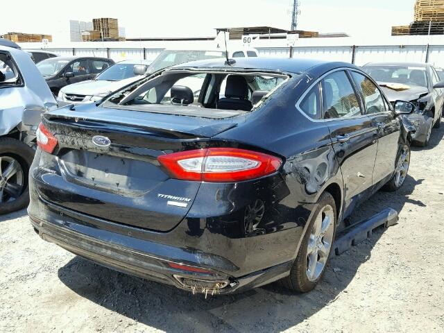 3FA6P0K93GR158818 - 2016 FORD FUSION TIT BLACK photo 4