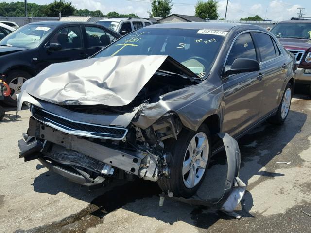 1G1ZB5E10BF111074 - 2011 CHEVROLET MALIBU LS ყავისფერი ფოტო 2