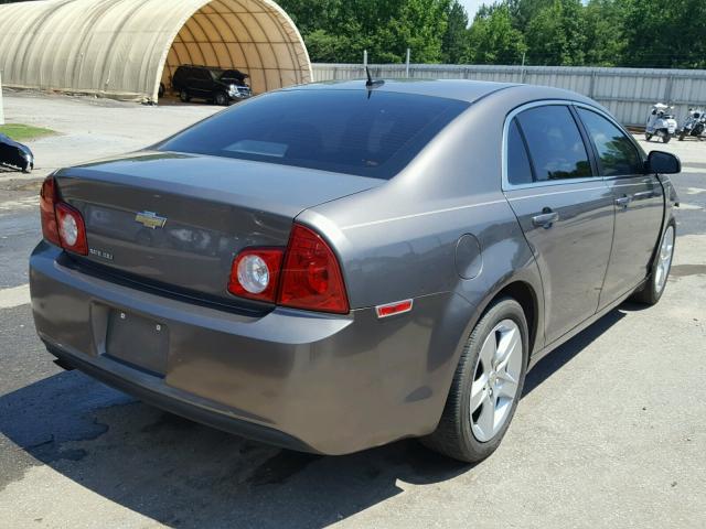 1G1ZB5E10BF111074 - 2011 CHEVROLET MALIBU LS ყავისფერი ფოტო 4