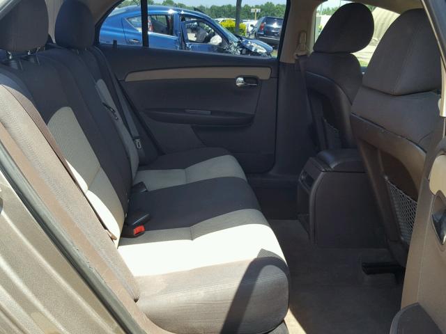 1G1ZB5E10BF111074 - 2011 CHEVROLET MALIBU LS ყავისფერი ფოტო 6