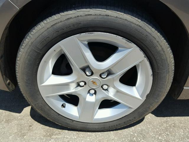1G1ZB5E10BF111074 - 2011 CHEVROLET MALIBU LS ყავისფერი ფოტო 9